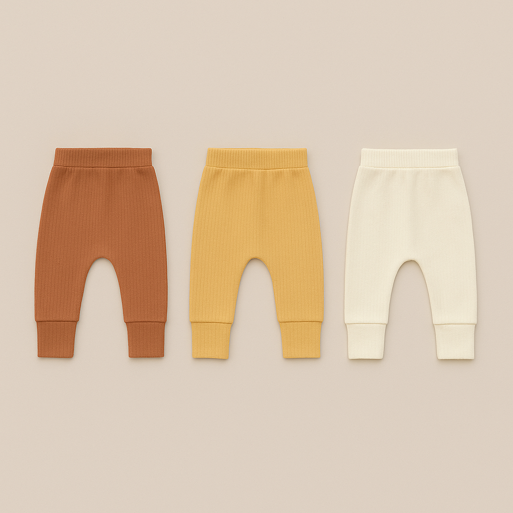 Pantalón de Algodón Orgánico – Suavidad Natural para tu Bebé